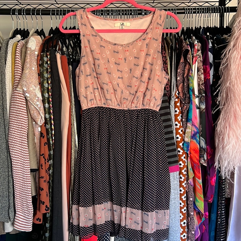 ModCloth Cat Dress